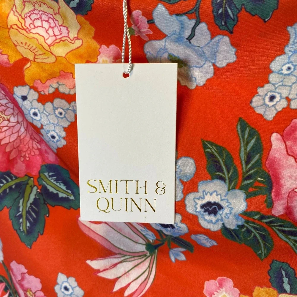Smith & Quinn The Blaire Skort Women's Large Floral Ruffle Golf Skirt Preppy NWT